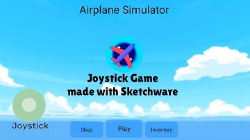 Airplane Simulator - Sketchware (original) Joystick