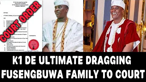 K1 De Ultimate FINALLY Taking Strong Legal Action Against Fusengbuwa Royal family After Disowned Him