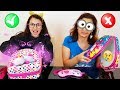 DESAFIO DA TROCA DE LANCHEIRAS COM BRINQUEDOS SURPRESA (LUNCHBOX SWITCH UP CHALLENGE) | Luluca