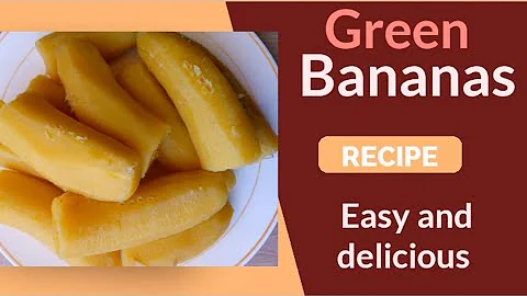 HOW TO COOK GREEN BANANAS/ HOW TO MAKE MATOKE/ LAZY LUNCH IDEA/ MATOKE RECIPE #food #cooking