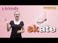 Phonics Step 4 | Lesson 1 s-blends (sp, st, sk) | 4 Step Phonics