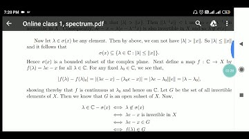 Compactness of the spectrum part 2