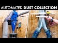 Installing An Automated Dust Collection System // How To - Woodworking