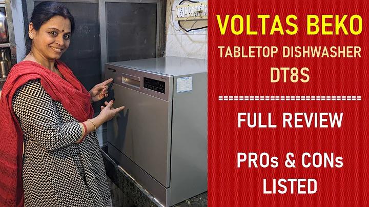 Voltas Beko DT8S Tabletop Dishwasher | Full review after 4 months usage| PROs & CONs (#11)
