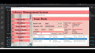 How to make a Library Management System in Python - Part 7 - Sinhala Description