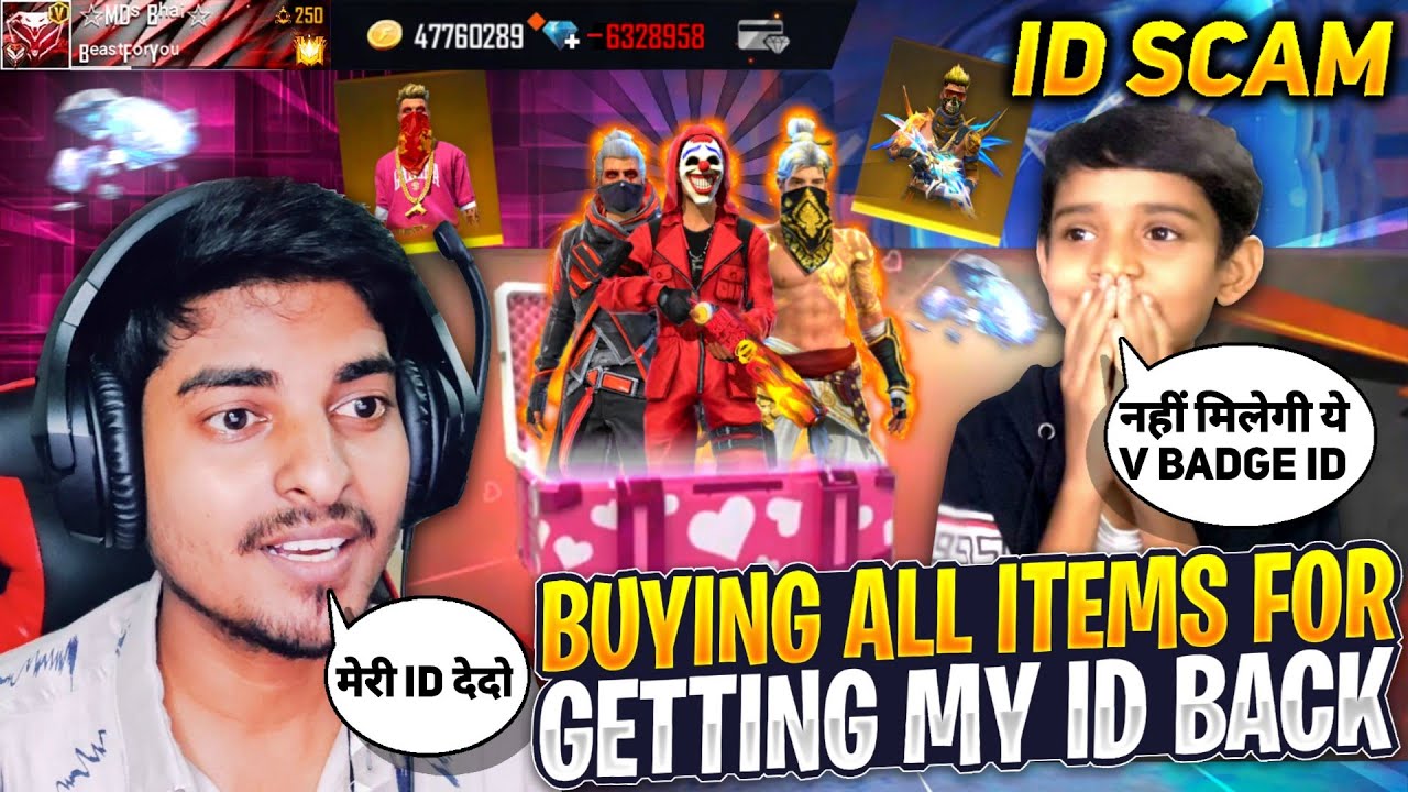 Buying All Rare Bundles, Gun Skins & All Emotes In 9 Year Old Subscriber For Getting My Id Back