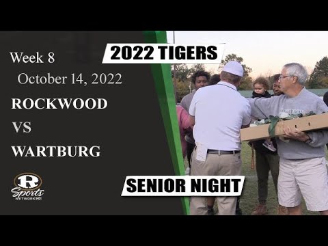 RHS Tiger Football - Senior Night Awards 10/14/2022 - YouTube