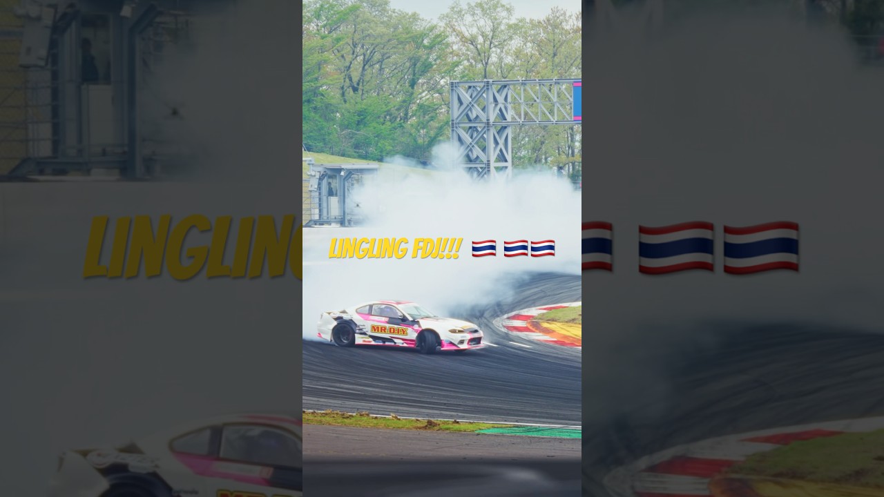 Lingling throwing down in practice 