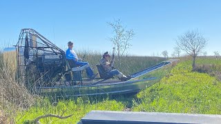 Pecan Island, LA - Airboat Nuisance Control with Parrain & Crew - PART TWO