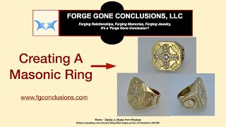 Creating a Masonic Ring