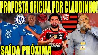 PROPOSTA OFICIAL DO FLAMENGO POR CLAUDINHO! SAÍDA PRÓXIMA DE MATHEUS FRANÇA DO MENGÃO! E+