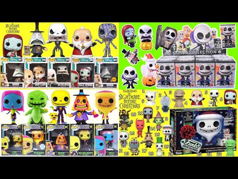 Nightmare Before Christmas Halloween Funko Pop Series Compilation Part 3