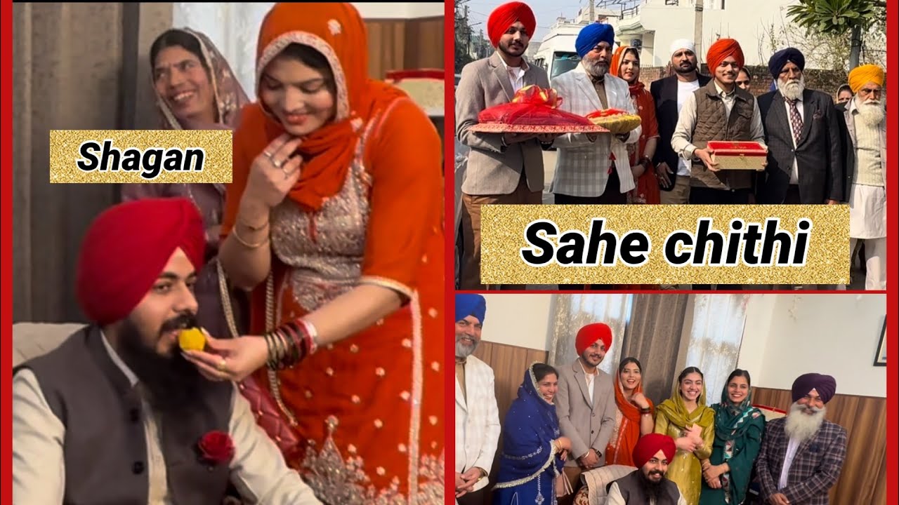 Tiyariyan | Sahe Chithi | Shagan vlog 😇😇😇 Indian wedding 
