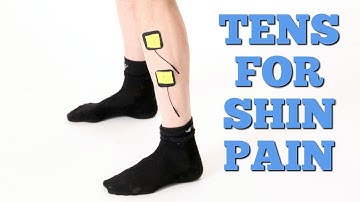 How to Use A TENS Unit With Shin Pain (Lower Leg Pain) Correct Pad Placement