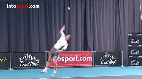 Tennis Serve- Topspin Serve Technique