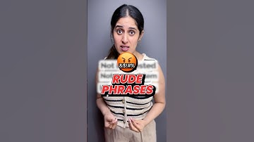 How To Say NO In English Politely | Avoid Rude Phrases #dailyenglish #esl #letstalk #no