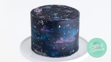 How To Make A Galaxy Cake