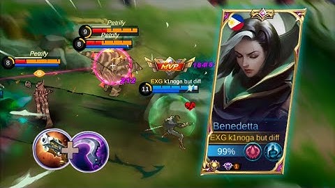 Dominating build BENEDETTA - TOP GLOBAL BENEDETTA BUILD | MLBB 2023