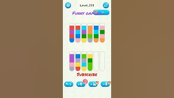water sort puzzle game level 239 Numpuz #shorts #funnygaming #gameplay #andriodiosgames #water #sort