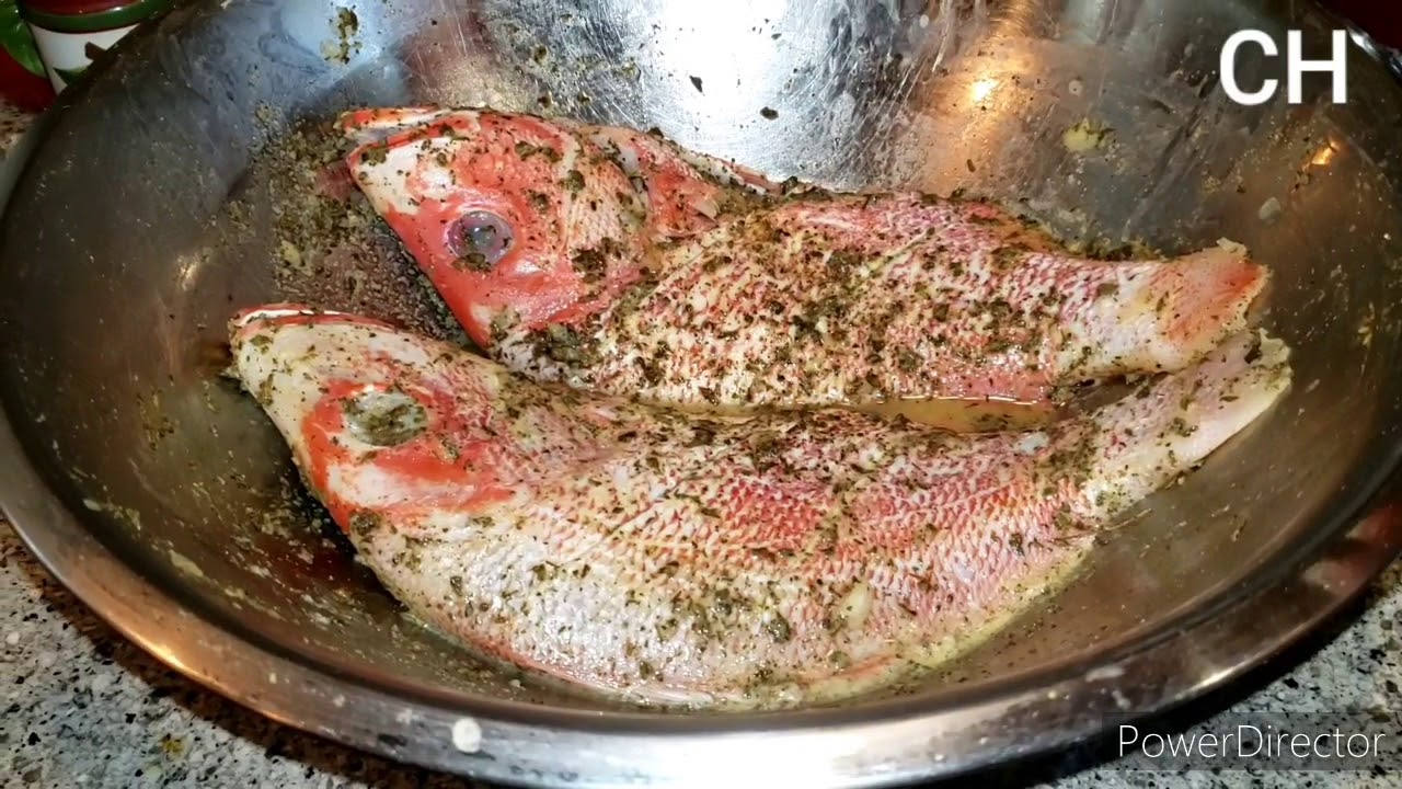 Como hacer un pescado al sarten sin grasa🐟