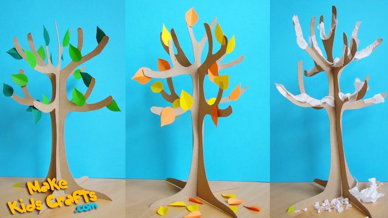 How to make a Paper Tree? - YouTube