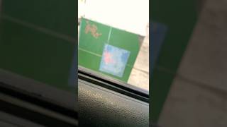 Tagging On Greasy Gas Station Tiles