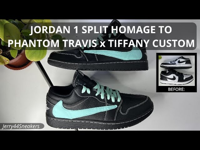 ジョーダン1 ロー ティファニーカスタム ティファニーカラーカスタム その2 JORDAN 1 TIFFANY custom ver