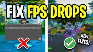 How To Fix FPS Drops, Stutters & Crashes in Fortnite Chapter 4 Season 3! (New Methods)