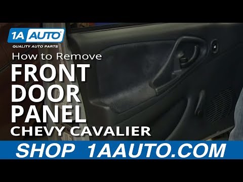 How To Remove Front Door Panel 95-05 Chevy Cavalier