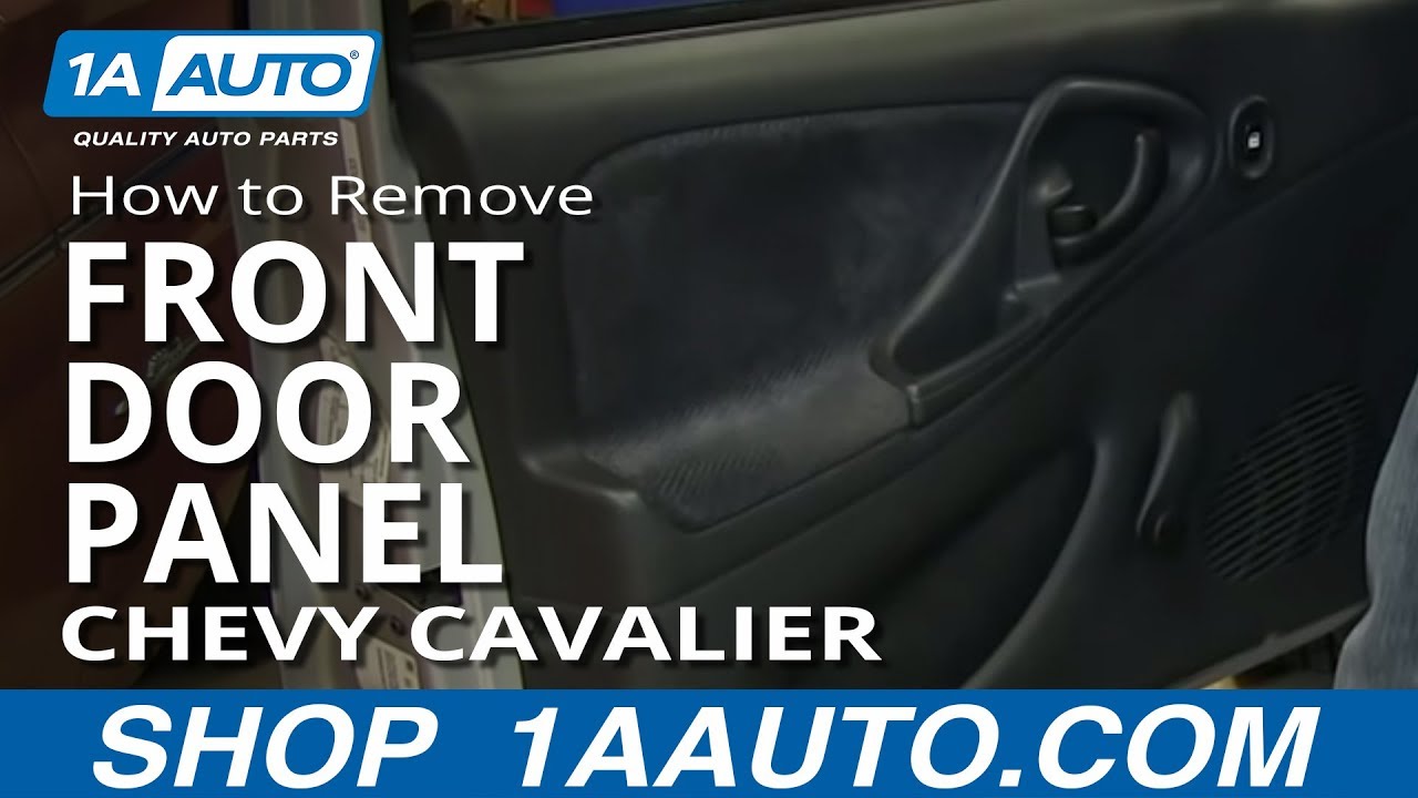 How To Remove Front Door Panel 95-05 Chevy Cavalier - YouTube