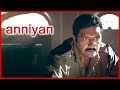 Anniyan Tamil Movie | Ambi gets arrested by Prakash Raj | Vikram | Sadha | Vivek | Prakash Raj