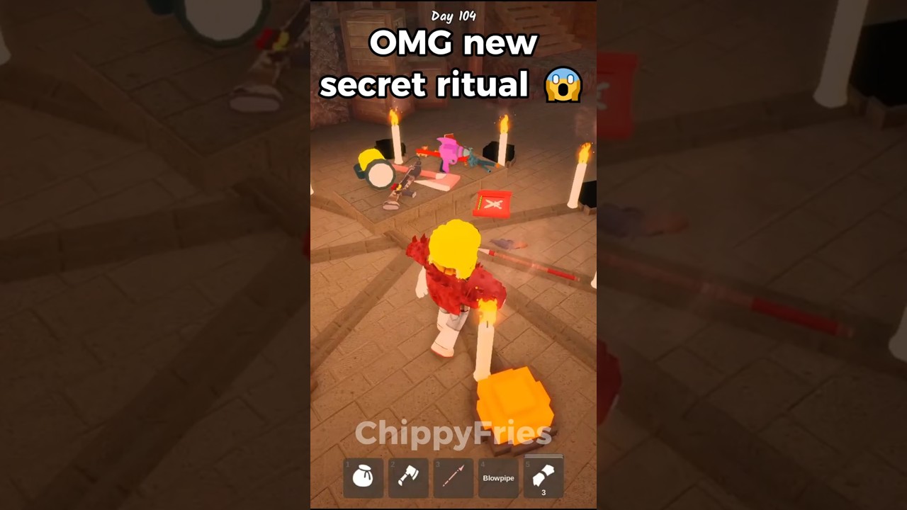 OMG new secret ritual 😱🕯️ 