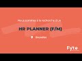 Offre demploi  hr planner fm