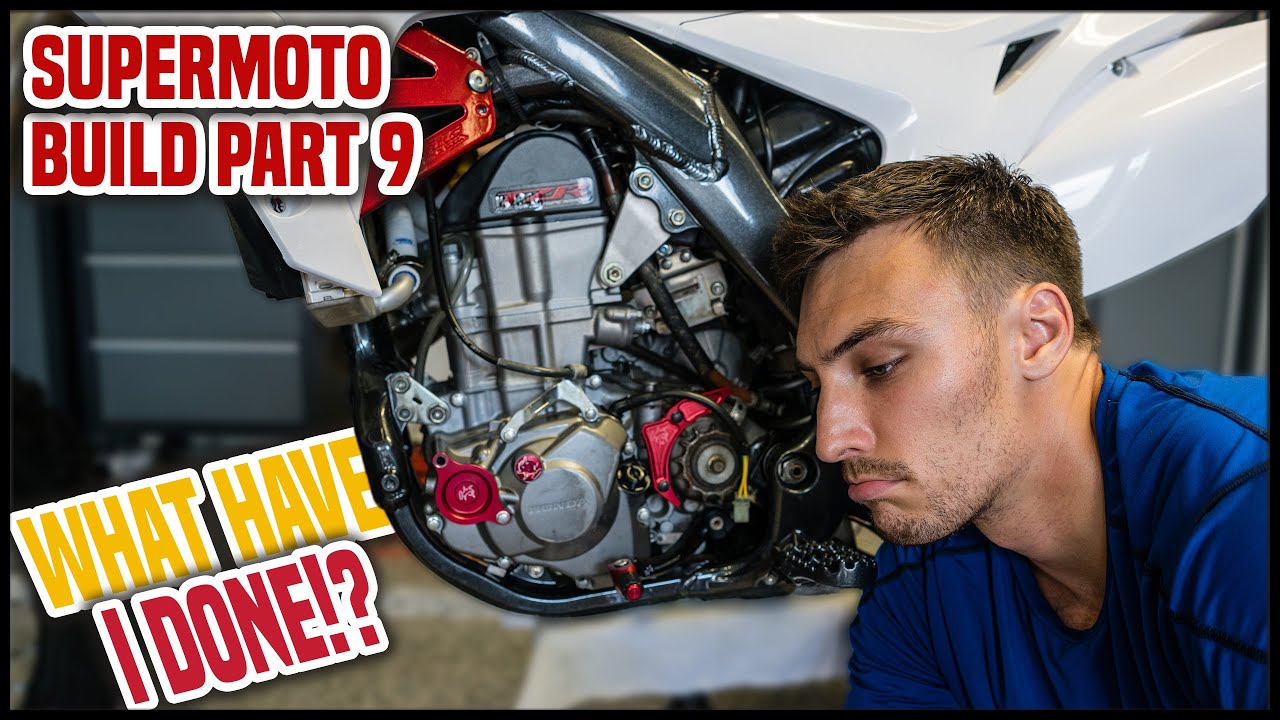 I BROKE IT!! [Supermoto Build Part 9]