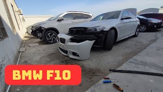 How to  remove BMW  2015 5 series  front bumper ?