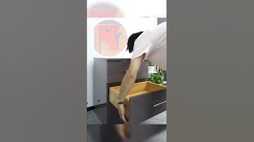 3-fold soft closing unde remount concealed drawer slide#shorts #drawerslide #hardware