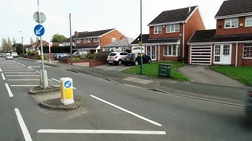 Tile Cross Roundabout on Your HGV Test Route