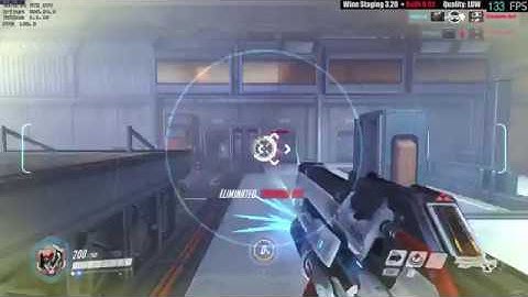 Wine Staging 3.20 + DXVK 0.92 - Overwatch LOW - Practice Range - Linux - Nvenc