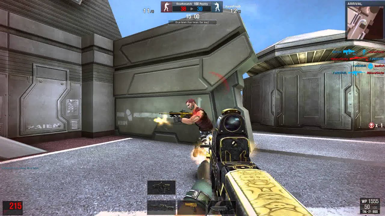 Awesome new wolfteam guns! (COOL CAMOS :) )