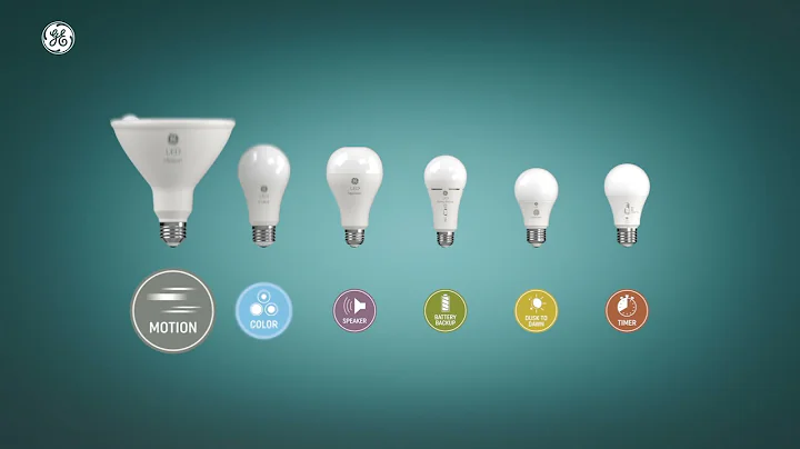 GE LED+ Brighter, Together -- Light + Speaker