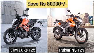 KTM DUKE 125 BS6 2021 | BAJAJ PULSAR NS 125 BS6 | FULL COMPARISON |