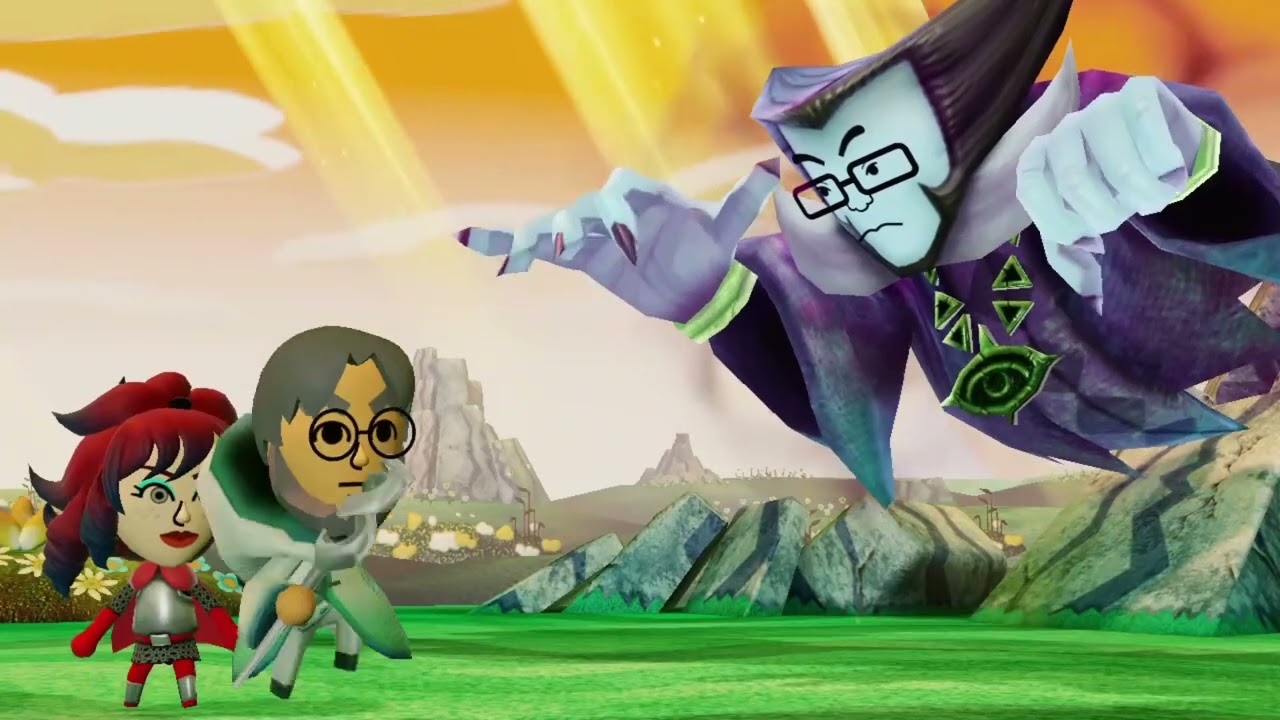 Jugando al juego MIITOPIA, de la NINTENDO SWITCH part1