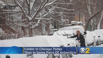 Chicago Is Colder Than Parts Of Antarctica, Alaska, Iceland
