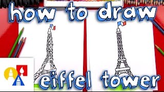 How To Draw The Eiffel Tower