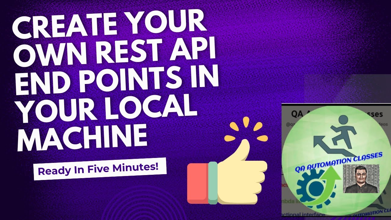 How To Create Local Rest Api Httpserver 5.Create your own rest api end points in local system| How to install ...