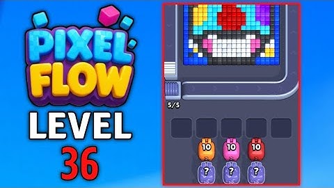 Pixel Flow Hard Level 36