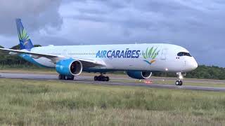 A350-1000 Air Caraibes en Guyane (Julaire Hilaire) @aircaraibes