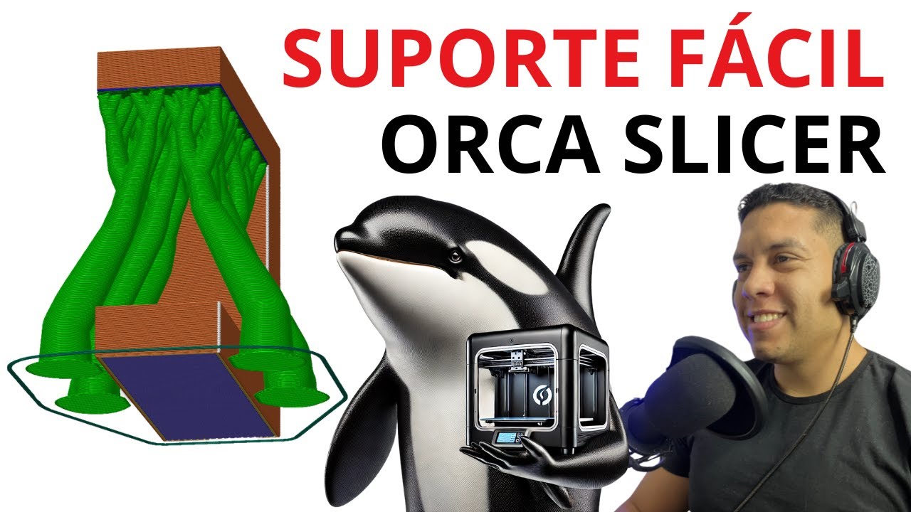 Orca Slicer - Configurações de SUPORTE rápidas e fáceis - YouTube