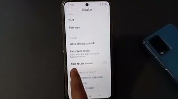 how to on and off auto rotate screen poco M2 pro, rotate screen setting poco