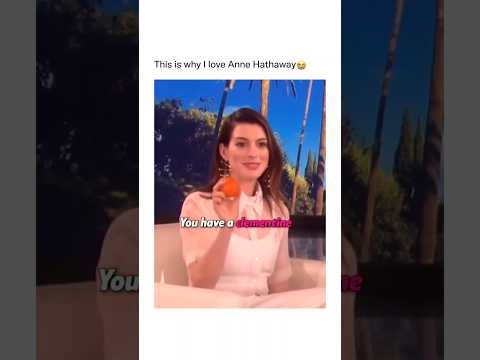 Anne Hathaway's humor